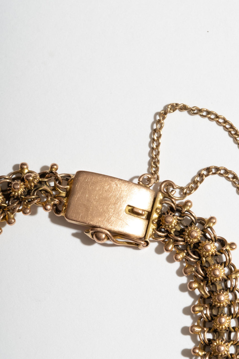 10K Filigree Chain Bracelet