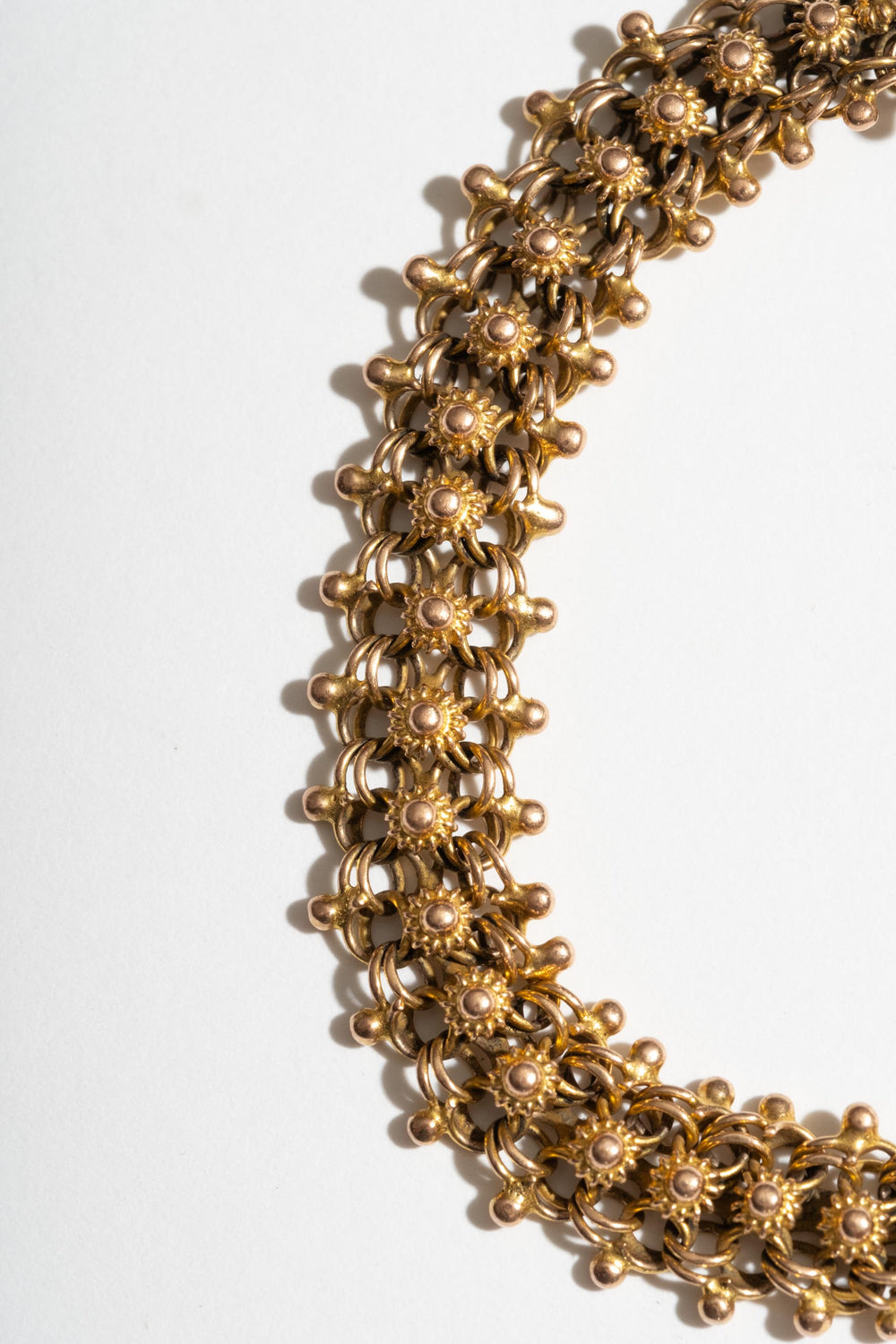 10K Filigree Chain Bracelet