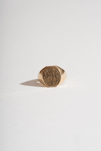 10K LBA Signet Ring