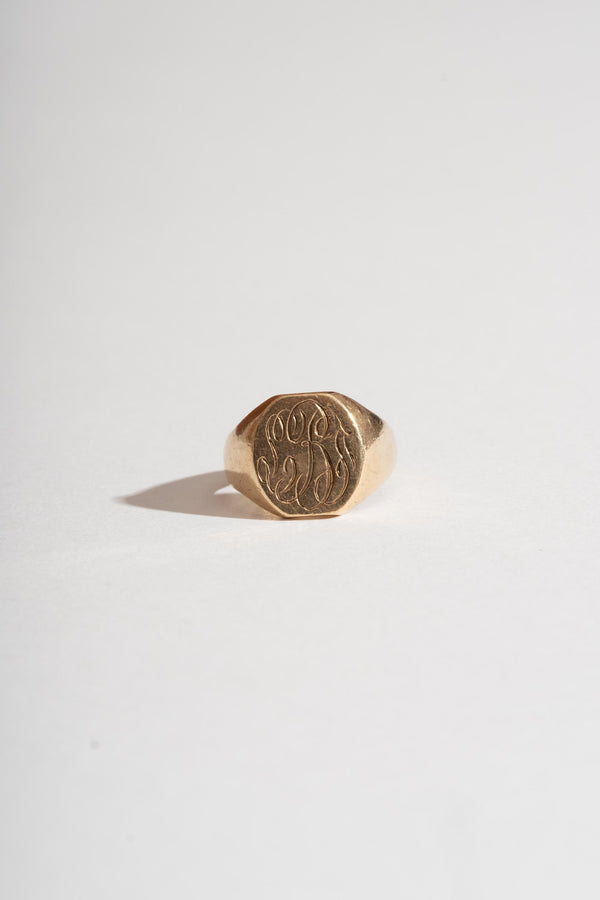 10K LBA Signet Ring