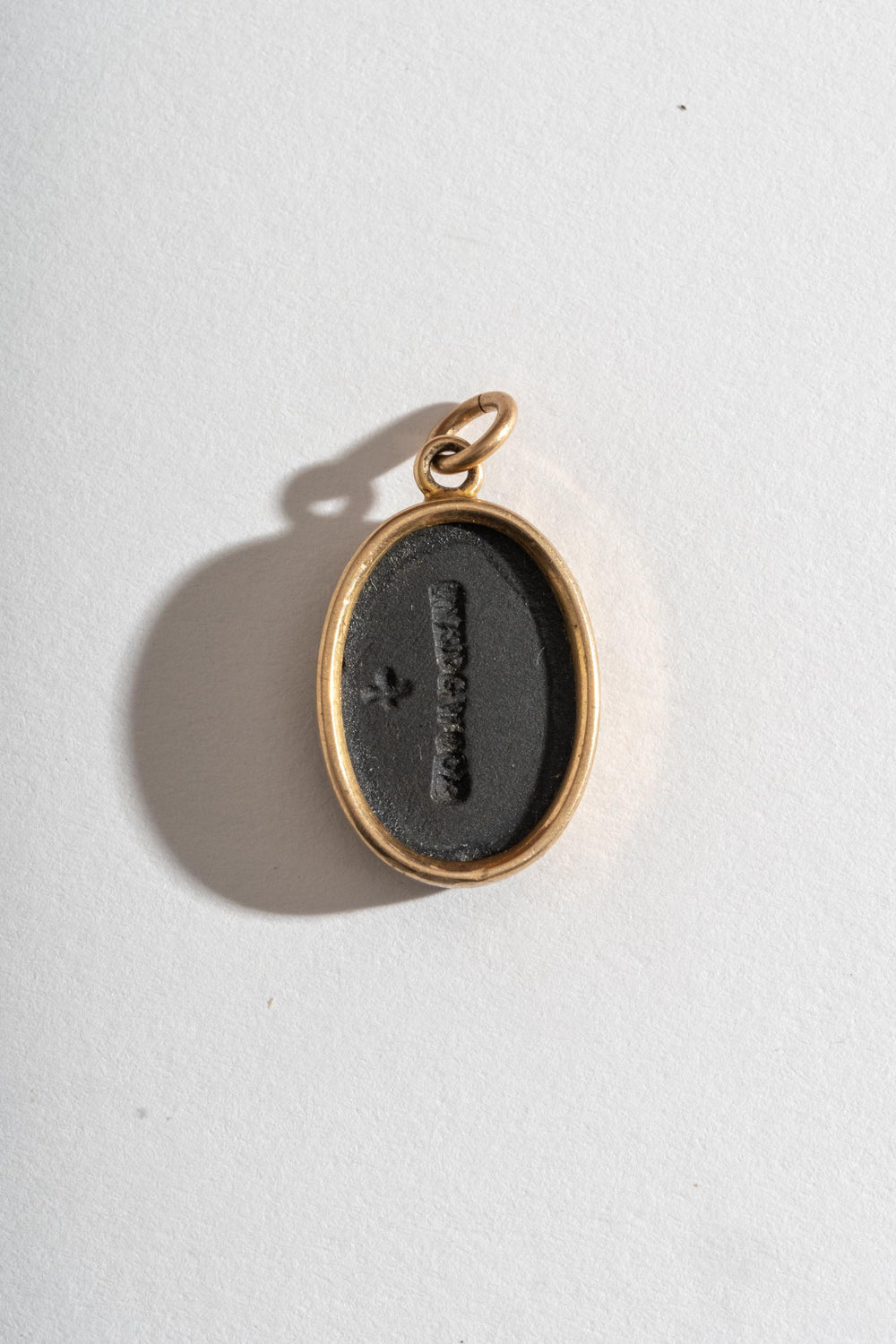 10K Wedgewood Cameo Pendant