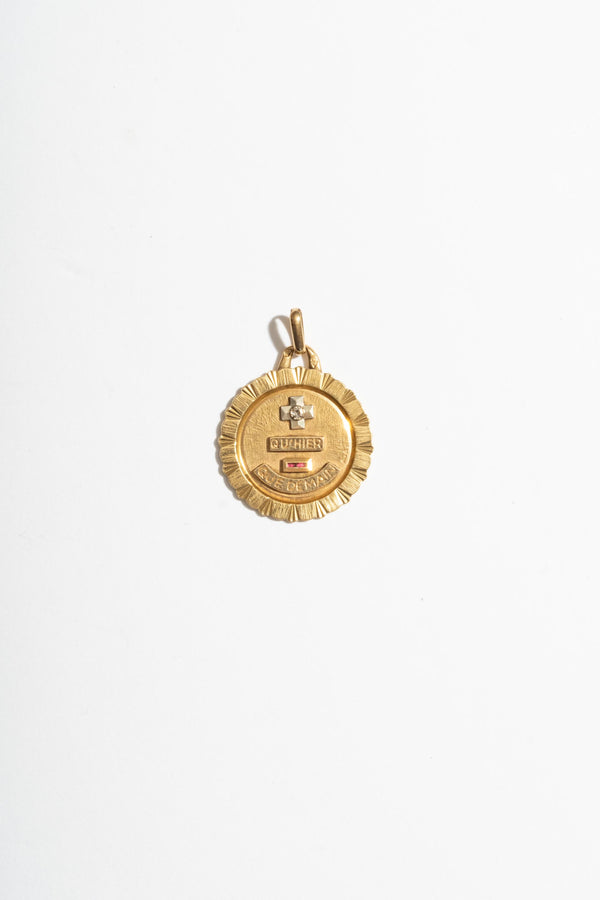 14K Diamond and Ruby Augis 