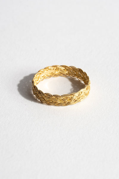 14K Flexible Braid Band