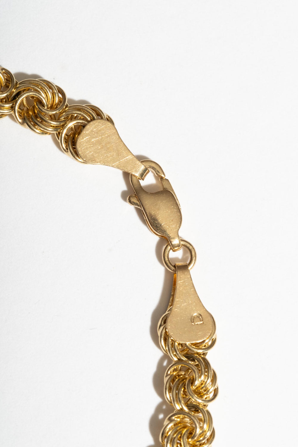 14K Knotwork Chain Bracelet