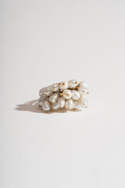 14K Pearl Bobble Ring