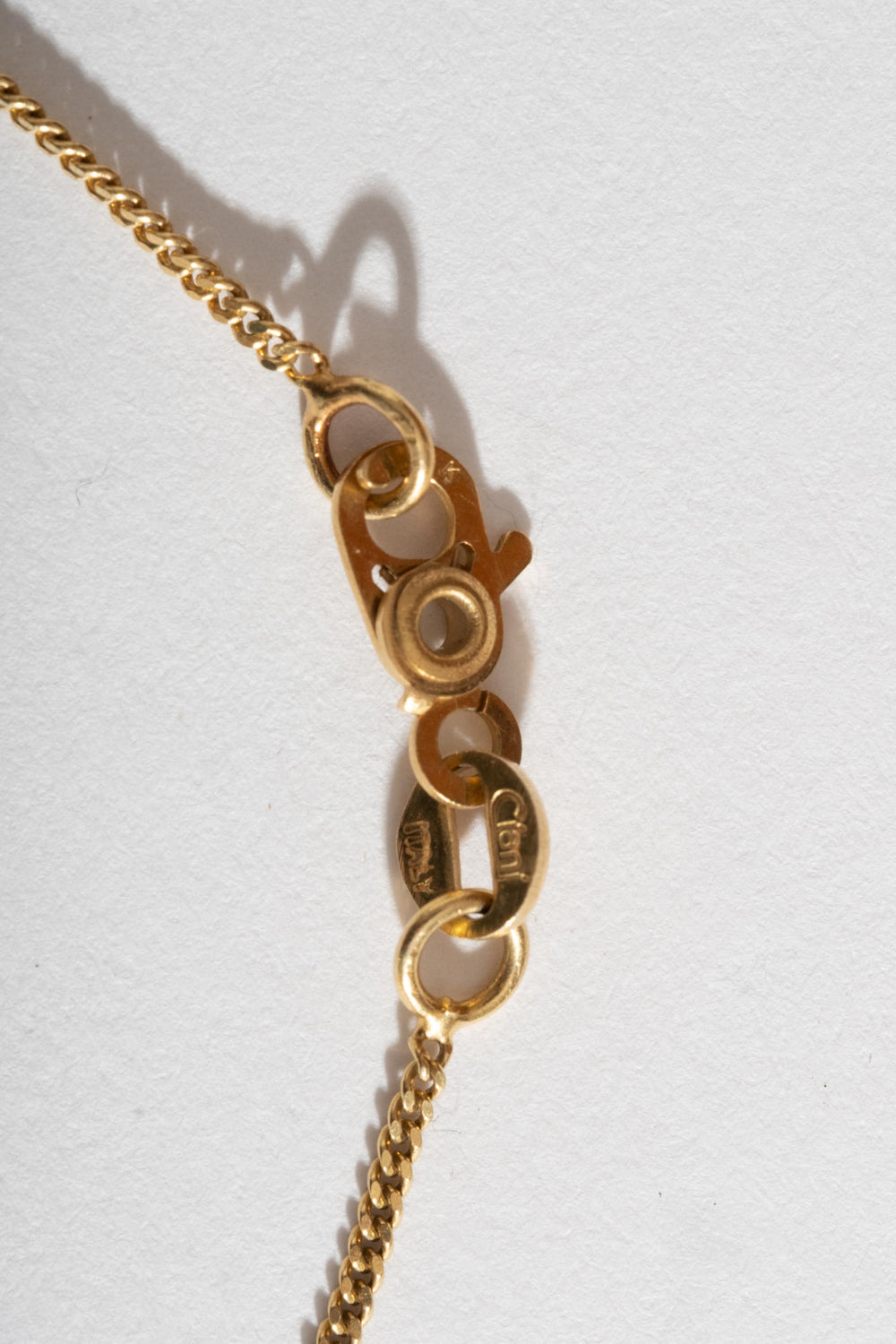 14K Spiral Necklace