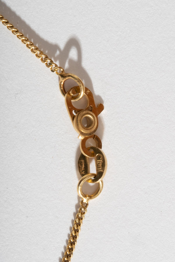 14K Spiral Necklace