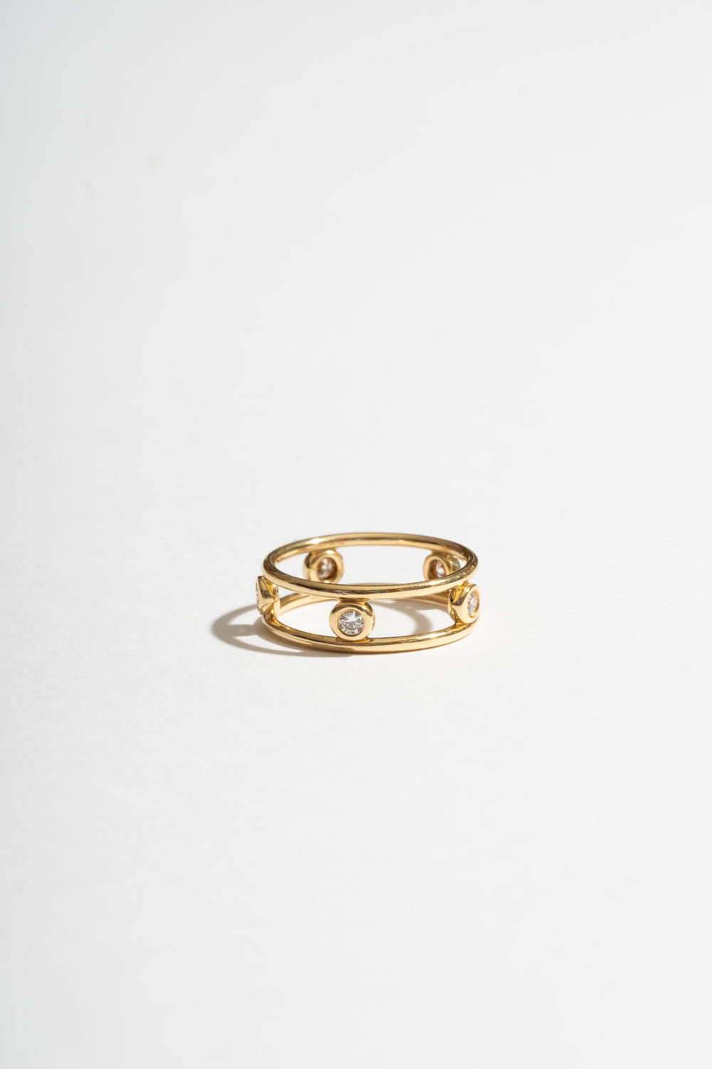 18K Tiffany Open Diamond Band