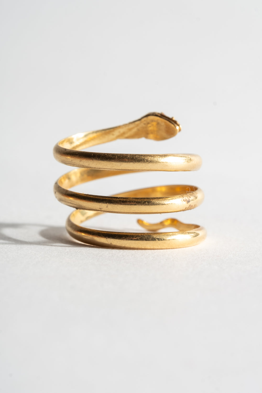 18K Victorian Snake Wrap Ring