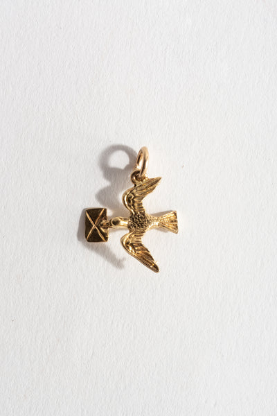 9K Messenger Pigeon Charm