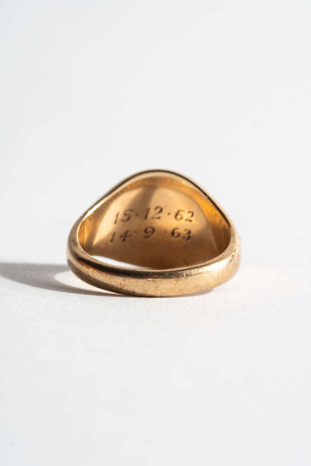 9K Wheat and Serpents Signet Ring