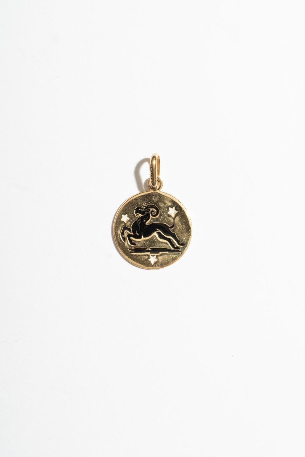 14K Aries Medallion