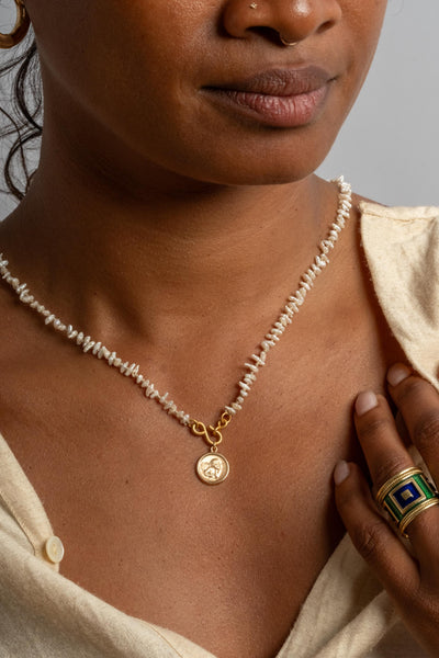 14K Cherub Charm