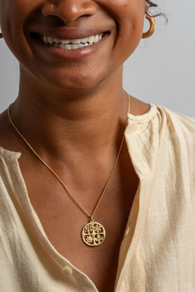 14K Four Seasons Pendant