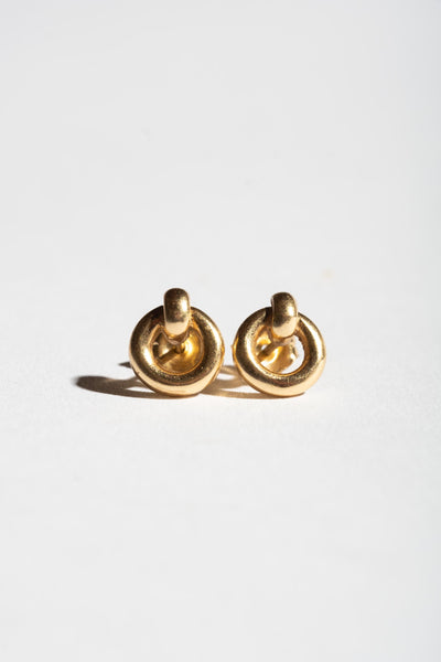 14K O Ring Studs