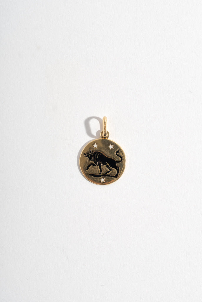 14K Taurus Medallion