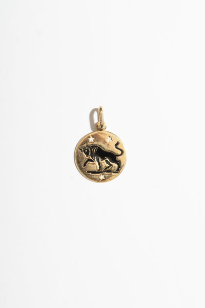 14K Taurus Medallion