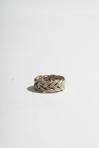 Sterling Braided Ring