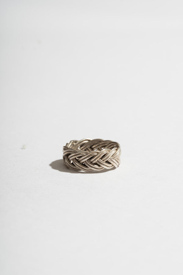 Sterling Braided Ring