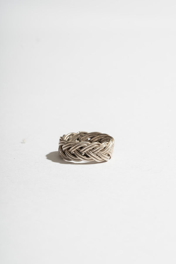 Sterling Braided Ring
