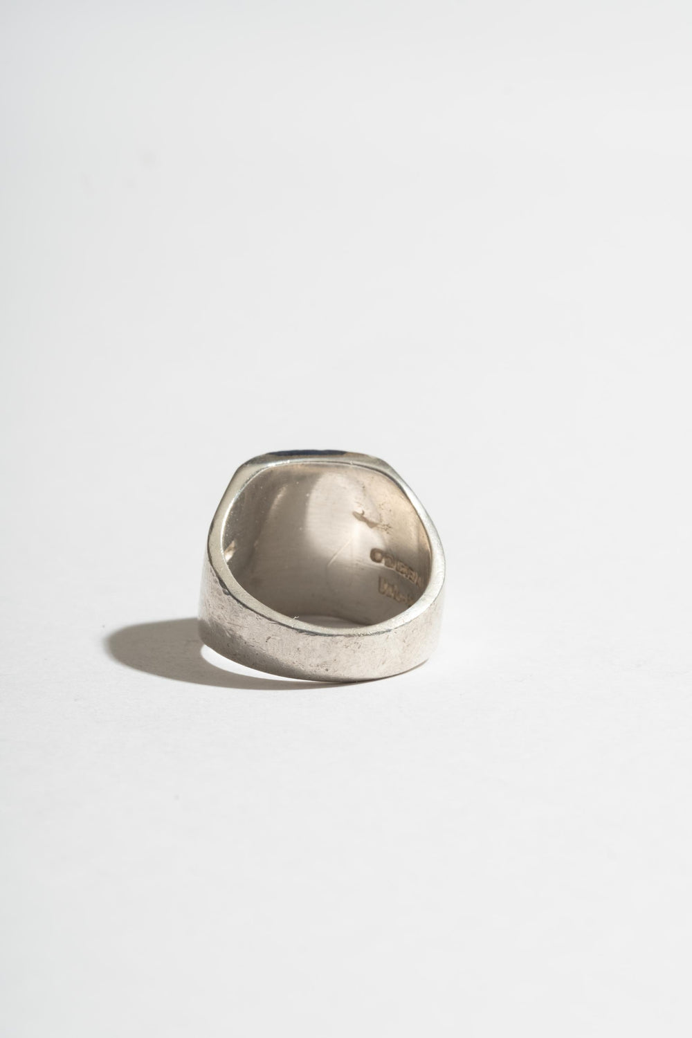 Sterling Lapis North South Ring