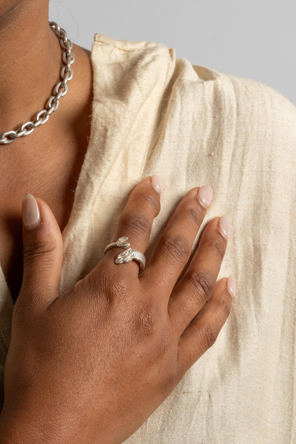 Sterling Mermaid Ring
