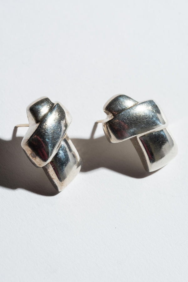 Sterling Modern X Studs