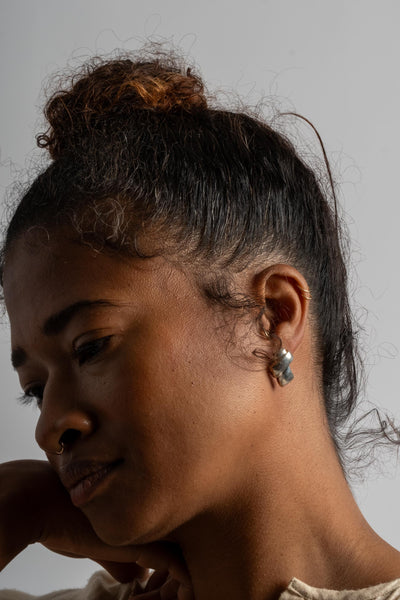 Sterling Modern X Studs