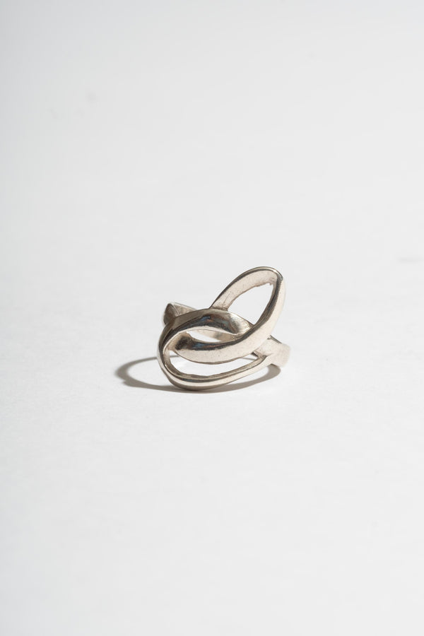 Sterling Squiggle Ring