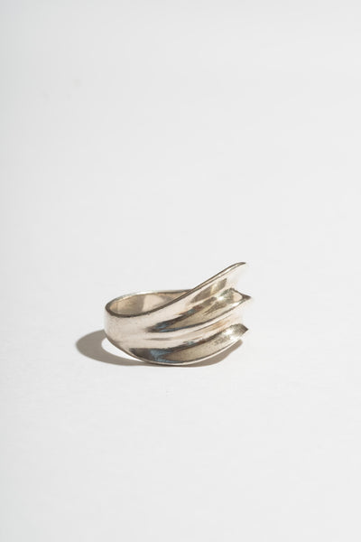 Sterling Triple Ridge Ring