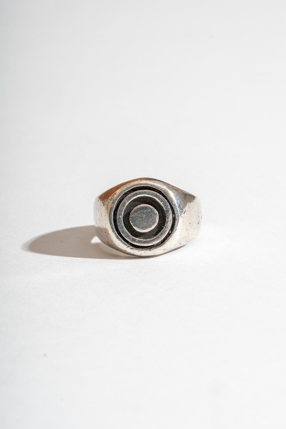 Sterling Concentric Circle Ring