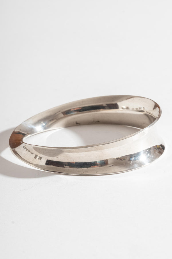 Sterling Heavy Ballesteros Infinity Bangle