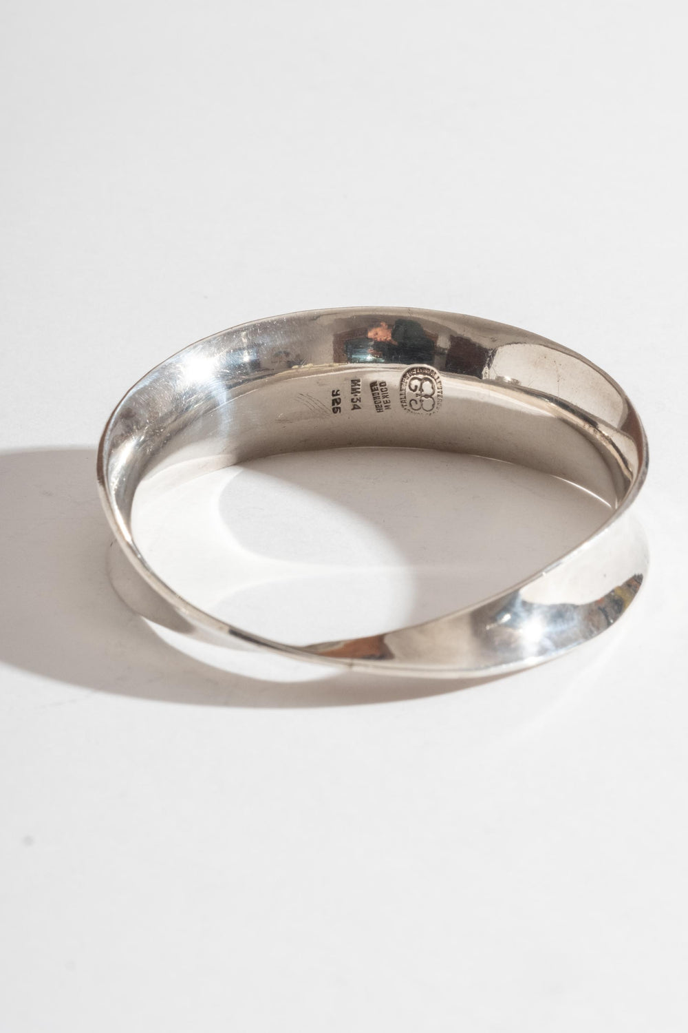 Sterling Heavy Ballesteros Infinity Bangle