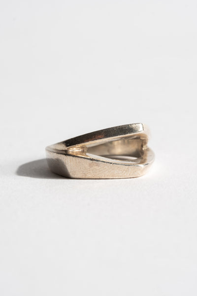 Sterling Modern Divide Ring