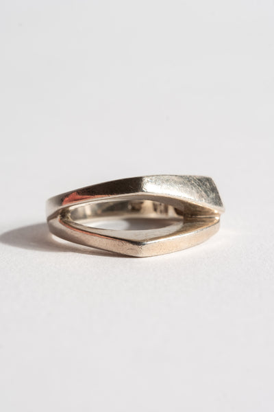 Sterling Modern Divide Ring