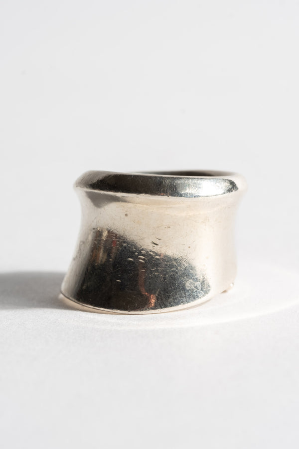 Sterling Modern Overlap Ring