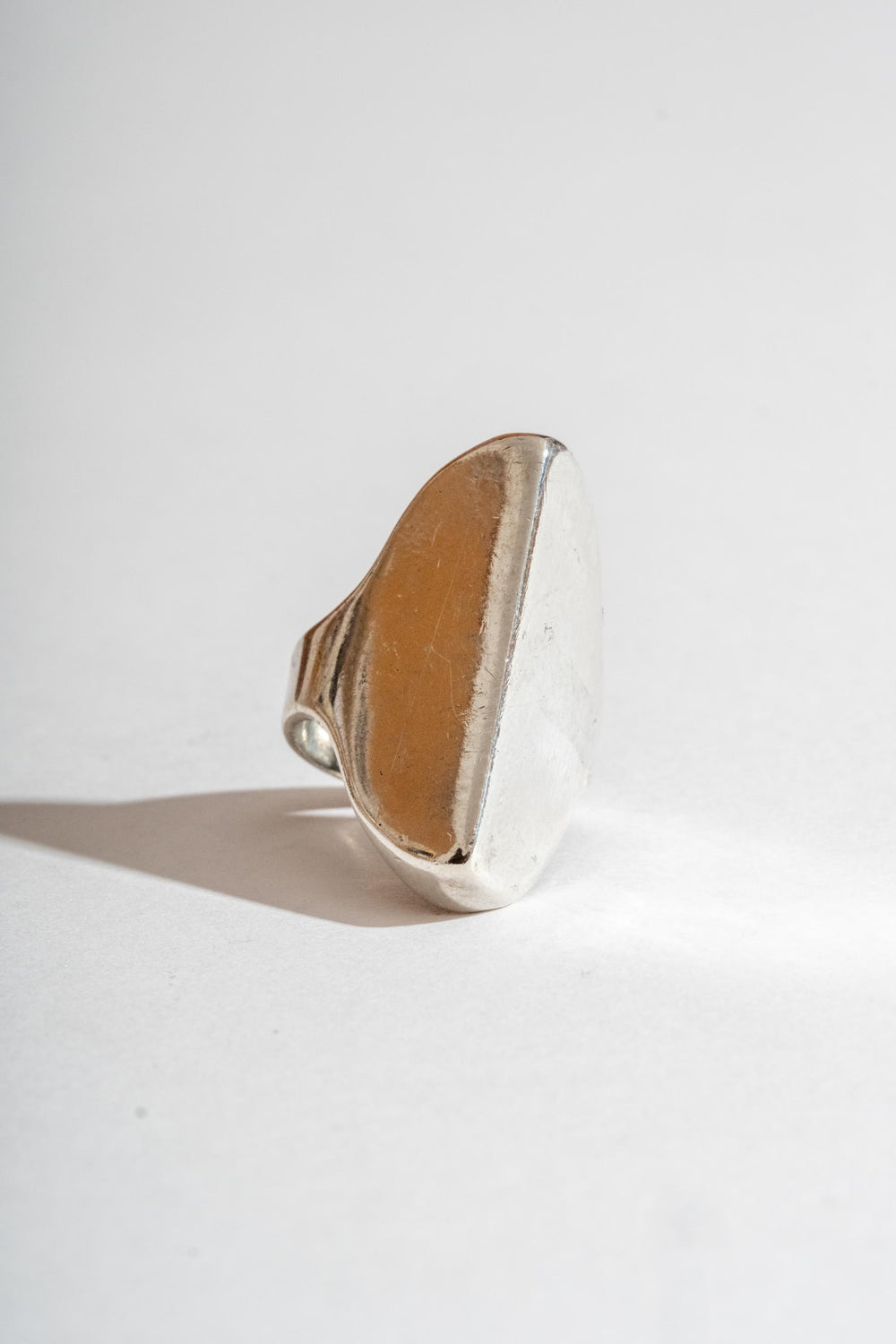 Sterling Modern Ridge Ring