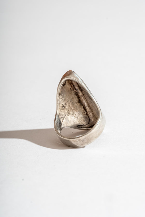 Sterling Modern Ridge Ring