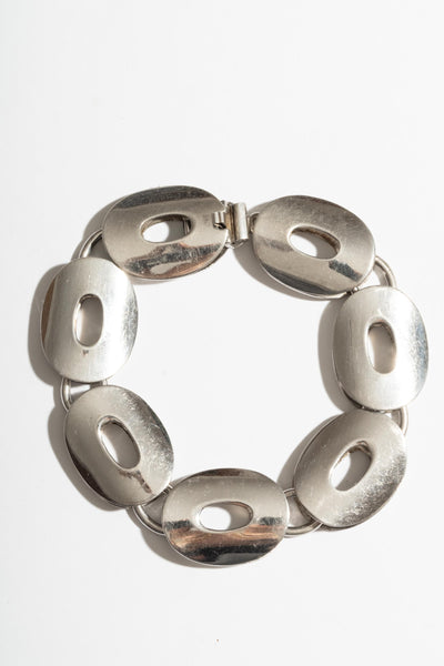 Sterling Napier O Link Bracelet