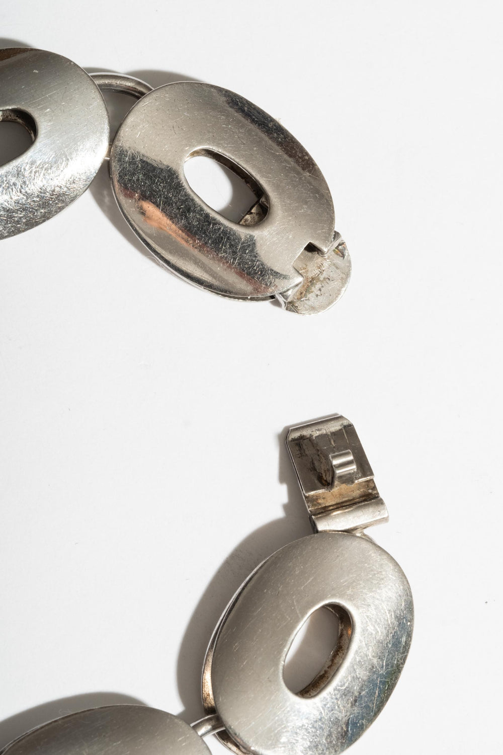 Sterling Napier O Link Bracelet