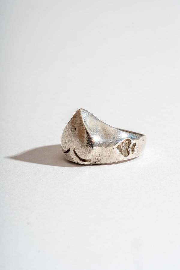 Sterling Spade Ring