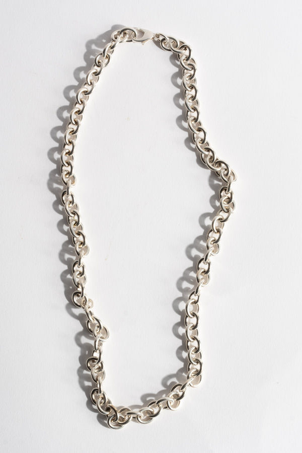 Sterling Tiffany Style Belcher Chain