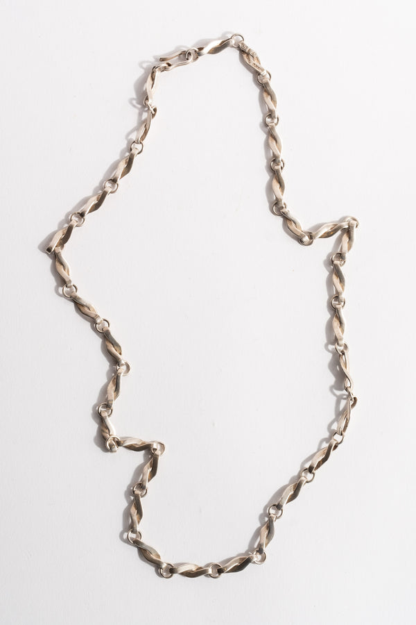 Sterling Twisted Link Chain