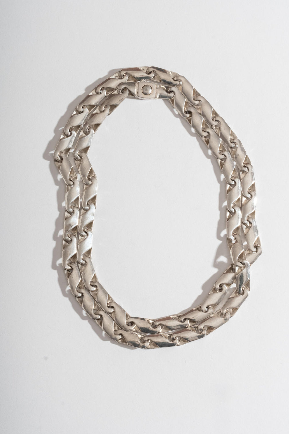 Xtra Long Sterling Modern Infinity Link Chain