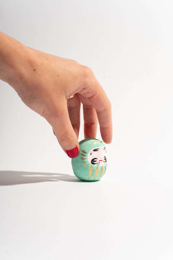 Mini Emerald Daimonya Daruma