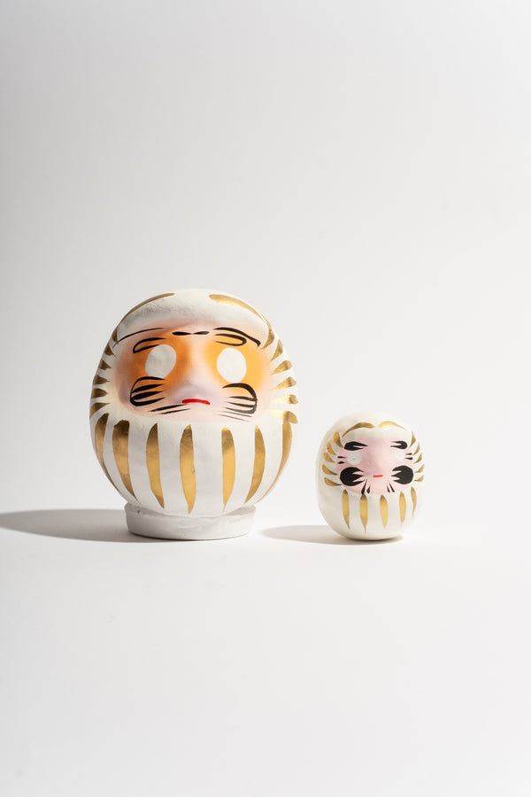 Mini White Daimonya Daruma