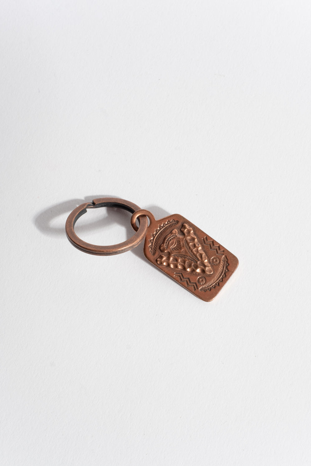 Copper Fred Harvey Era Keychain