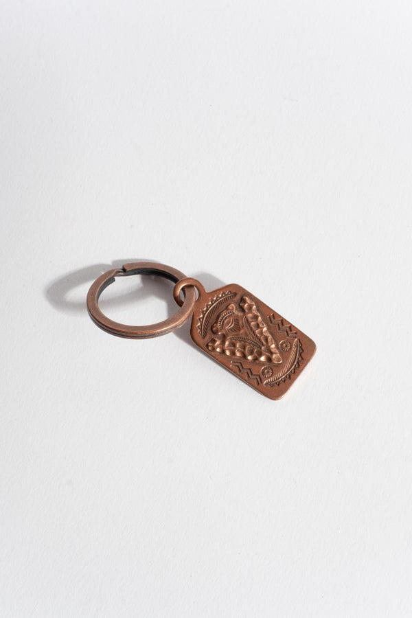 Copper Fred Harvey Era Keychain