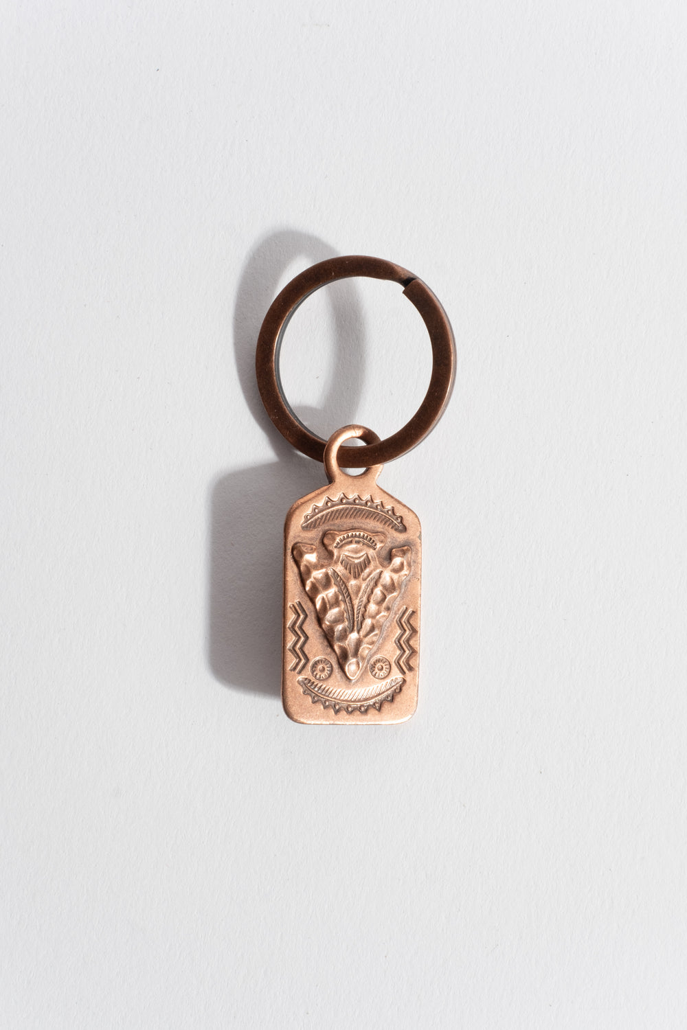 Copper Fred Harvey Era Keychain