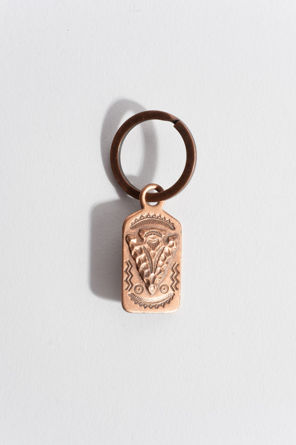 Copper Fred Harvey Era Keychain